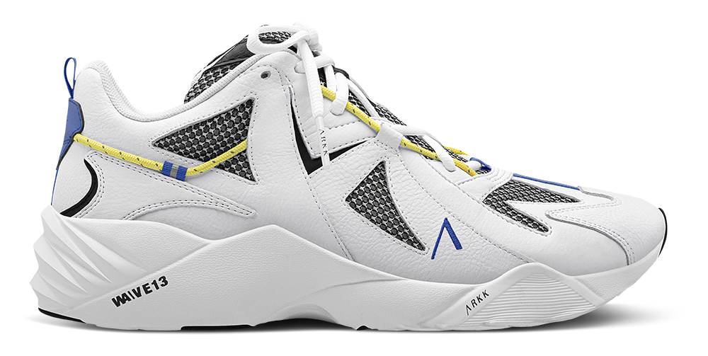 ARKK Collection Tuzon Leather W13 | White Amparo Blue | Men Tuzon